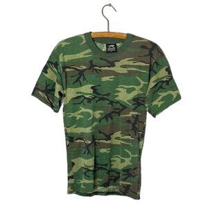 Rothco Vintage Women’s Camouflage Crewneck T-Shirt Size Small